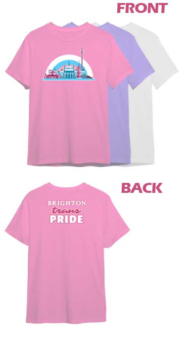 Brighton trans Pride T-Shirt